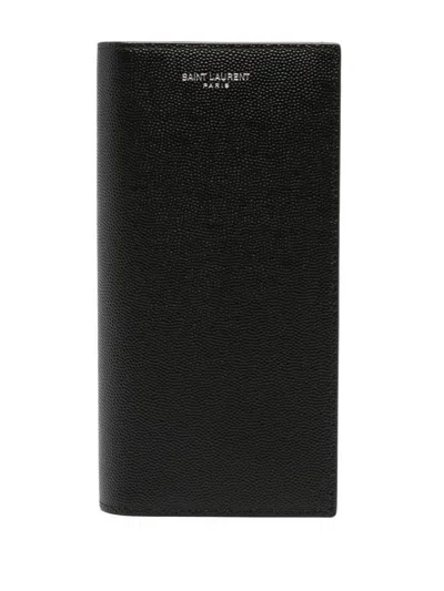 Saint Laurent Wallets In Black