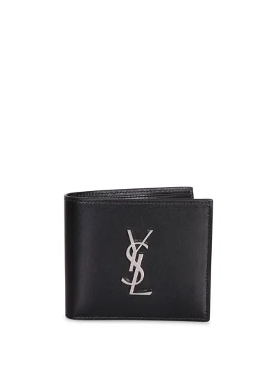 Saint Laurent Wallets In Black