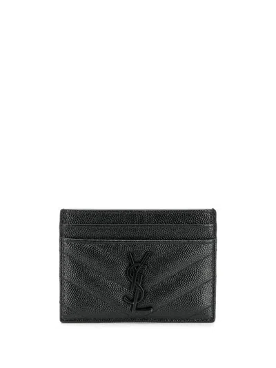 Saint Laurent Wallets In Black