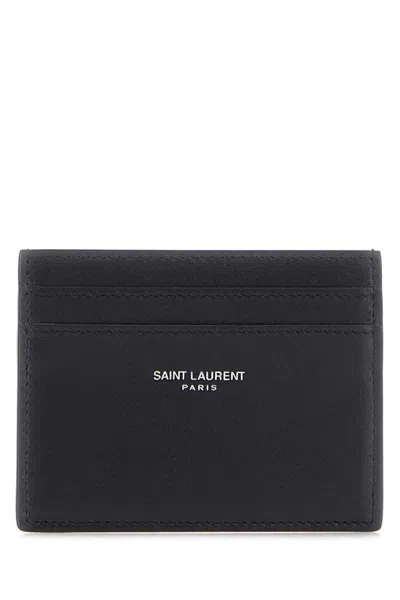 Saint Laurent Wallets In Black