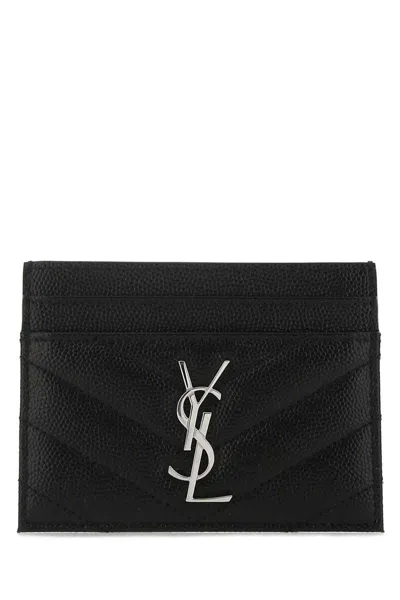 Saint Laurent Wallets In Black