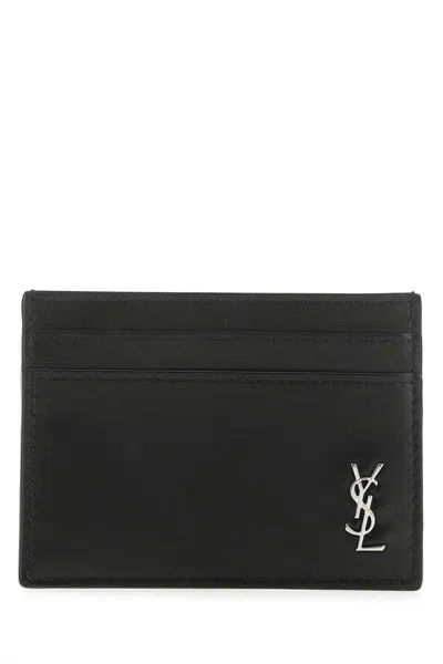 Saint Laurent Wallets In Black