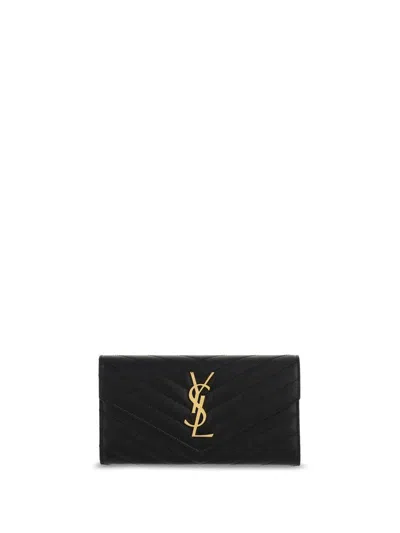 Saint Laurent Wallets In Red