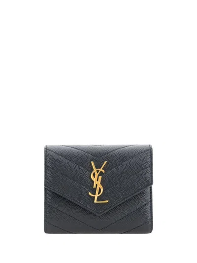 Saint Laurent Wallets In Gray