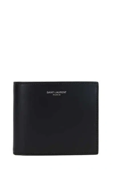 Saint Laurent Wallets In Black