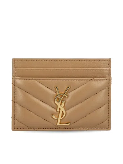 Saint Laurent Wallets In Brown