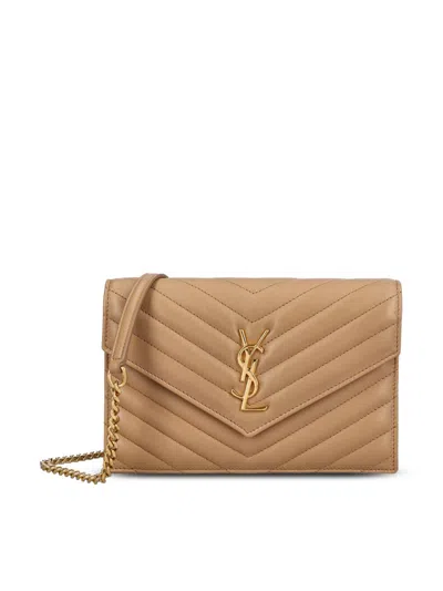 Saint Laurent Wallets In Neutral