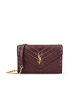 Saint Laurent Wallets In Brown