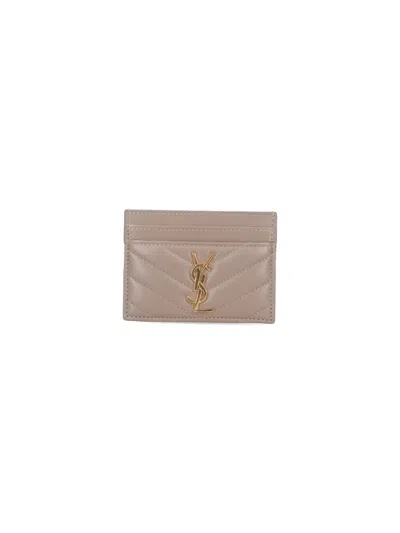 Saint Laurent Wallets In Pink