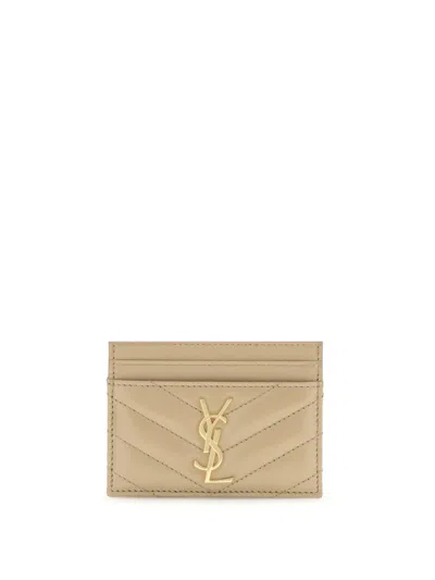 Saint Laurent Wallets In Sand