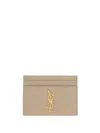 Saint Laurent Wallets In Neutral