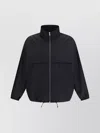 Saint Laurent Paris Men Water-repellent Zip-up Serge Blouson In Black