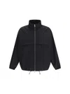 Saint Laurent Waterproof Jacket In Noir
