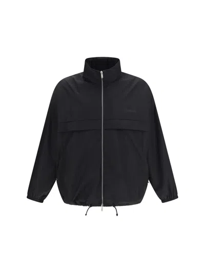 Saint Laurent Waterproof Jacket In Black
