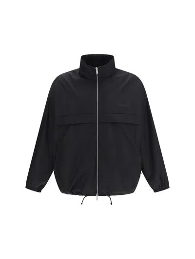 Saint Laurent Waterproof Jacket In Black