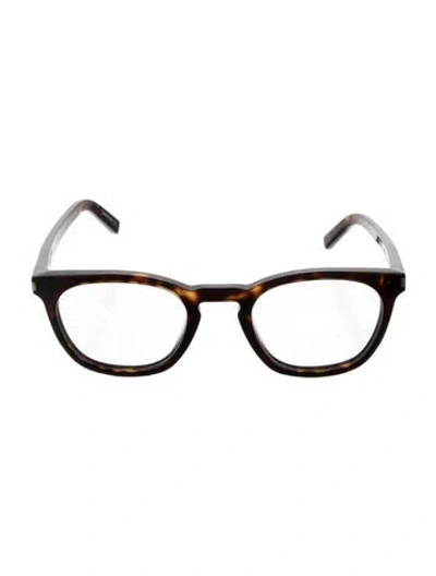 Pre-owned Saint Laurent Wayfarer Eyeglasses In Multi