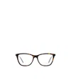 Saint Laurent Wayfarer-frame Glasses In Black