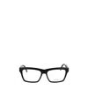 Saint Laurent Wayfarer-frame Glasses In Black