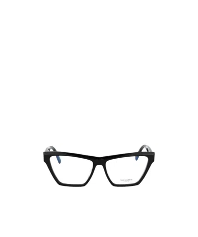 SAINT LAURENT SAINT LAURENT EYEWEAR CAT-EYE FRAME GLASSES