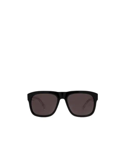 Saint Laurent Wayfarer-frame Sunglasses In Brown