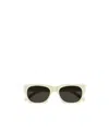 Saint Laurent Wayfarer-frame Sunglasses In Nude