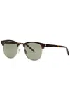Saint Laurent Wayfarer-style Sunglasses In Brown Havana