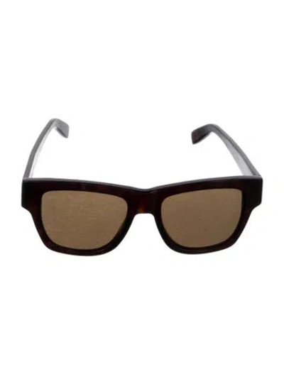 Pre-owned Saint Laurent Wayfarer Tinted Sunglasses In Multi