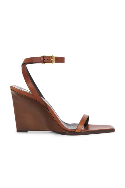 SAINT LAURENT WEDGE SANDAL