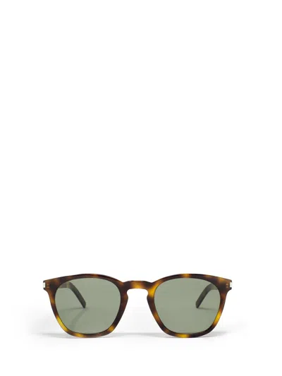 Saint Laurent Wellington Sunglasses Sunglasses In Green