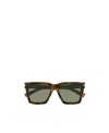 Saint Laurent Wellington Tortoiseshell Sunglasses In Gray