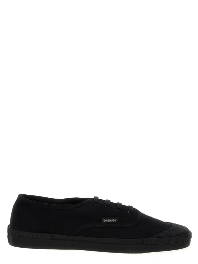 Saint Laurent 'wes' Sneakers In Black