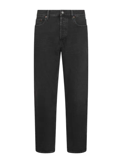 SAINT LAURENT WESTWOOD BLACK DENIM MICK LONG JEANS