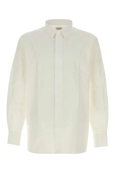 Saint Laurent Chemise S02a Patte C In White