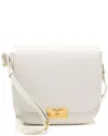 Saint Laurent White Calfskin Betty Messenger (authentic Pre-loved)