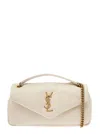 Saint Laurent Medium Calypso Chain Bag In White