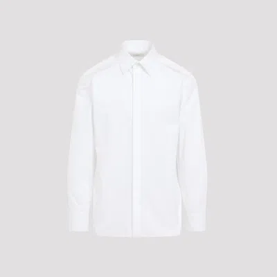 SAINT LAURENT WHITE COTTON SHIRT