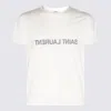 Saint Laurent Cotton T-shirt In White