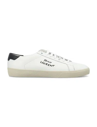 SAINT LAURENT WHITE COURT SL/06 SNEAKERS