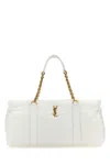 Saint Laurent White Fabric Gloria Travel Bag