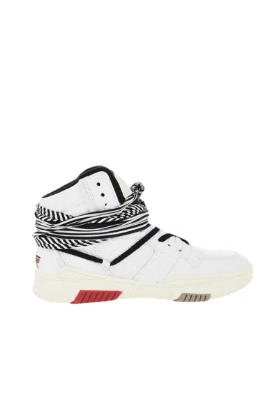 Saint Laurent White High-top Sneakers