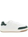 Saint Laurent Sl61 Sneakers In Smooth Leather In White