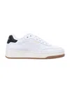 Saint Laurent Sl61 Leather Sneaker In White