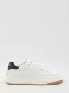 Saint Laurent Sl61 Leather Sneaker In White