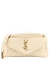 Saint Laurent White Organza Small Calypso (authentic Pre-loved)