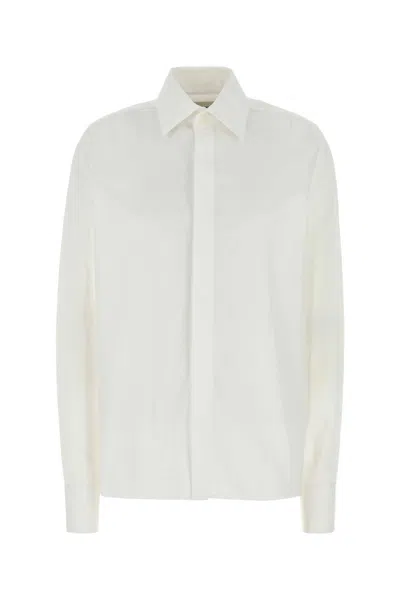 Saint Laurent White Poplin Shirt