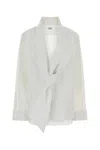Saint Laurent White Regular Solid Shirt In White