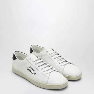 Saint Laurent White Sl06 Low Sneakers Men
