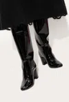 Saint Laurent ‘who' Heeled Boots In Black