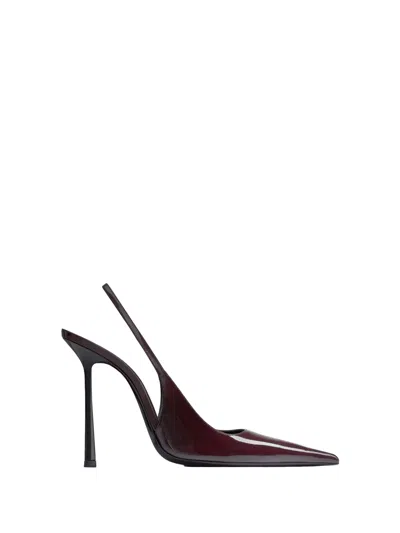 Saint Laurent With Heel In Brown