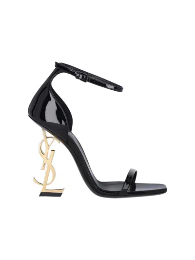 Saint Laurent With Heel In Black